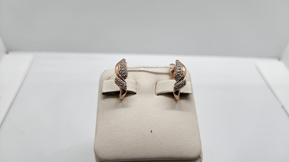 СЕРЬГИ С КАМНЯМИ (Au 585)