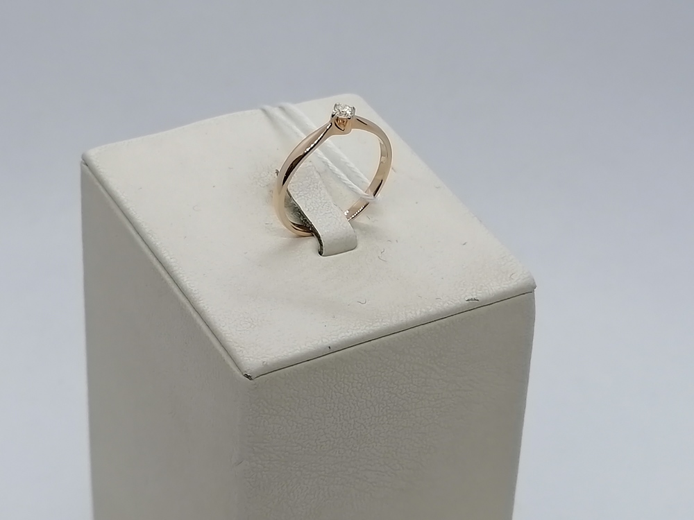 КОЛЬЦО БРИЛЛИАНТ Au 585