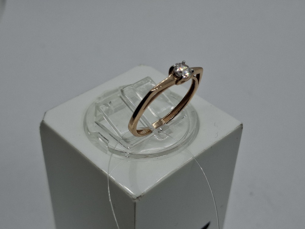 КОЛЬЦО С КАМНЕМ (Au 585)