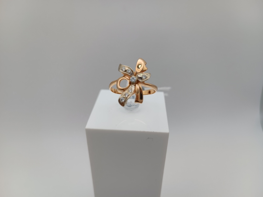 КОЛКМИ585 КОЛЬЦО С КАМНЯМИ (Au 585)