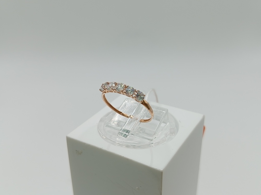 КОЛКМИ585 КОЛЬЦО С КАМНЯМИ (Au 585)