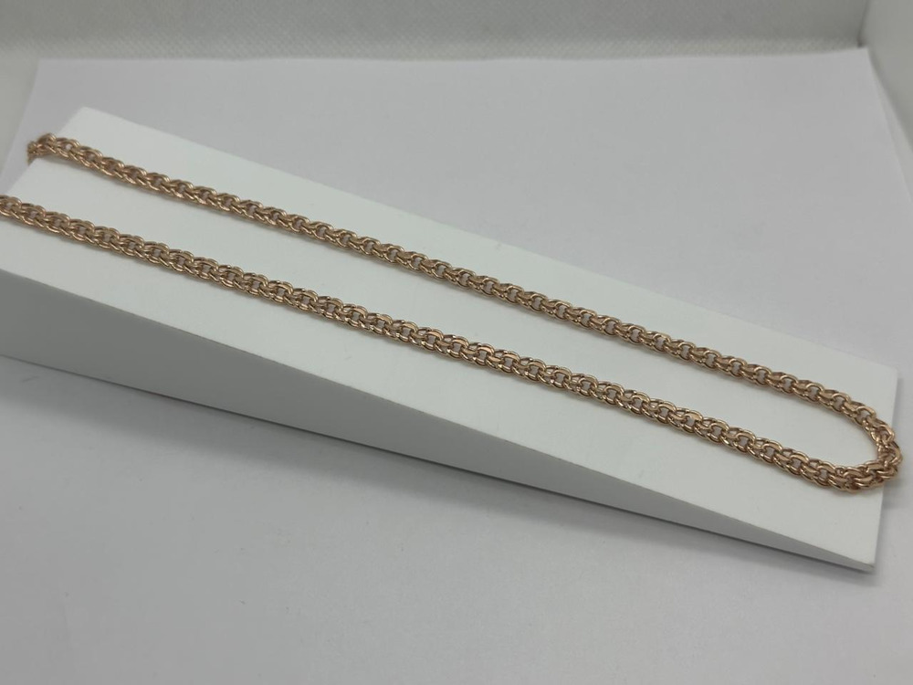 ЦЕПЬ ПУСТОТЕЛАЯ Бисмарк (Au 585)