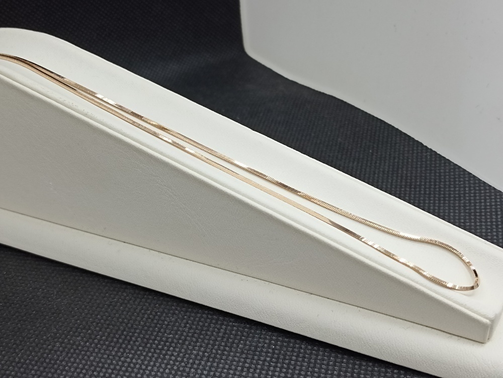 ЦЕПЬ ПОЛНОВЕСНАЯ Жгут(снейк) (Au 585)