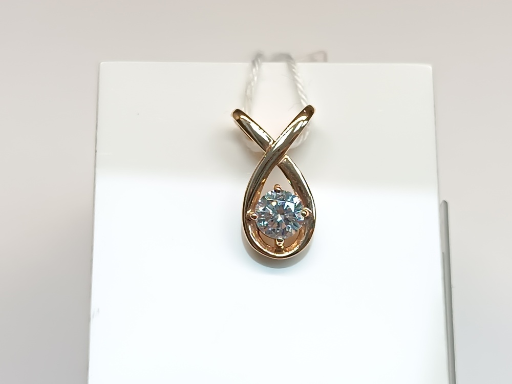 ПОДВЕСКА С КАМНЕМ (Au 585)