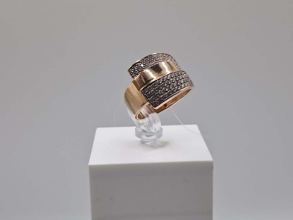 902-00311-10-00-20-00 КОЛЬЦО С КАМНЯМИ (Au 585)