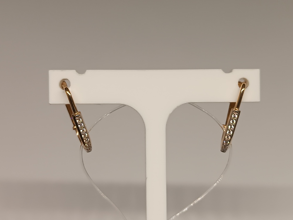 СЕРЬГИ С КАМНЯМИ (Au 585)