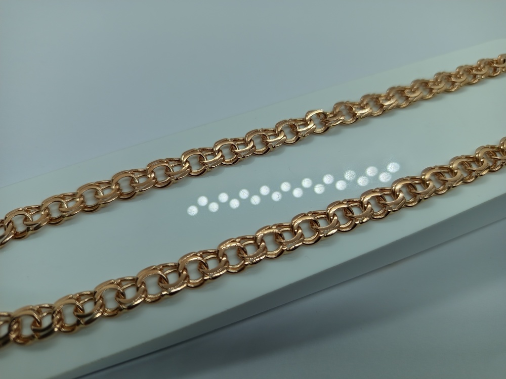 ЦЕПЬ ПОЛНОВЕСНАЯ Бисмарк (Au 585)