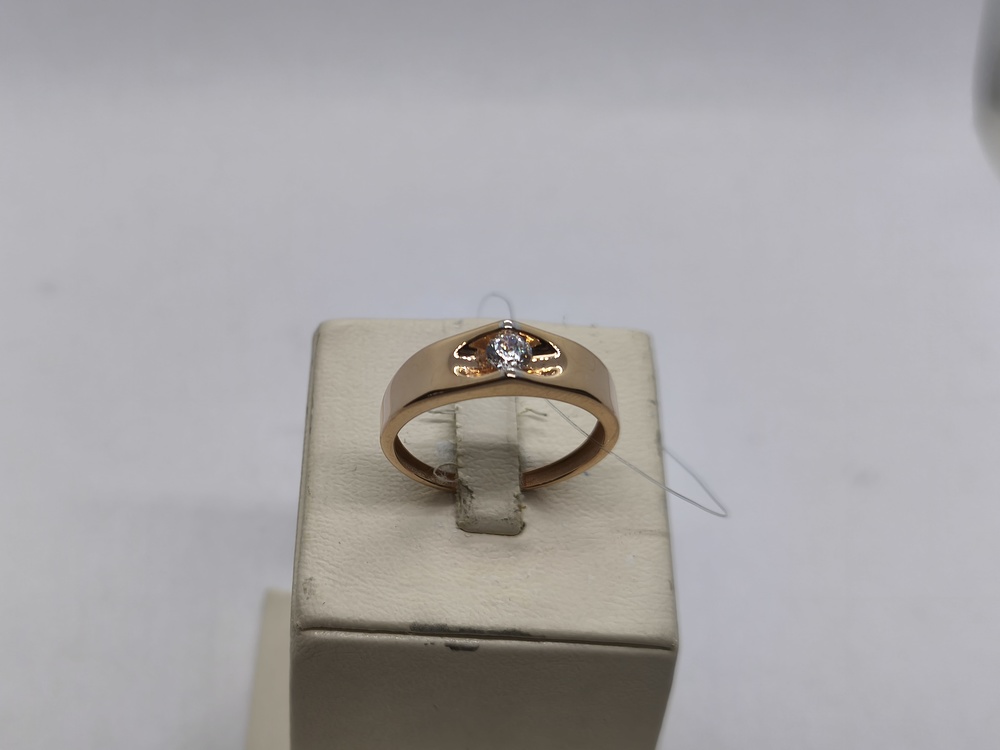 КОЛЬЦО С КАМНЕМ (Au 585)