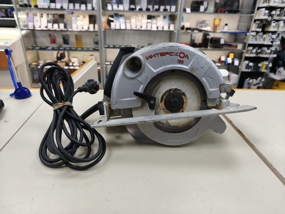 Дисковая пила Интерскол ДП-165/1200