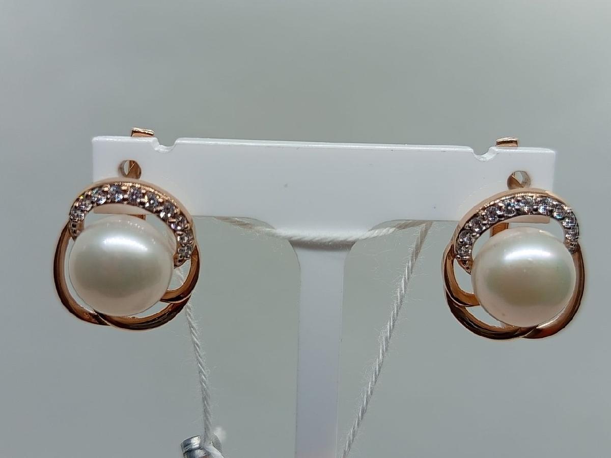 СЕРЬГИ С КАМНЯМИ (Au 585)