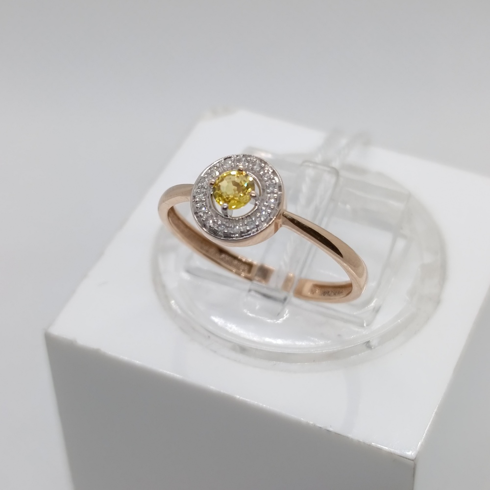 КОЛЬЦО БРИЛЛИАНТ Au 585