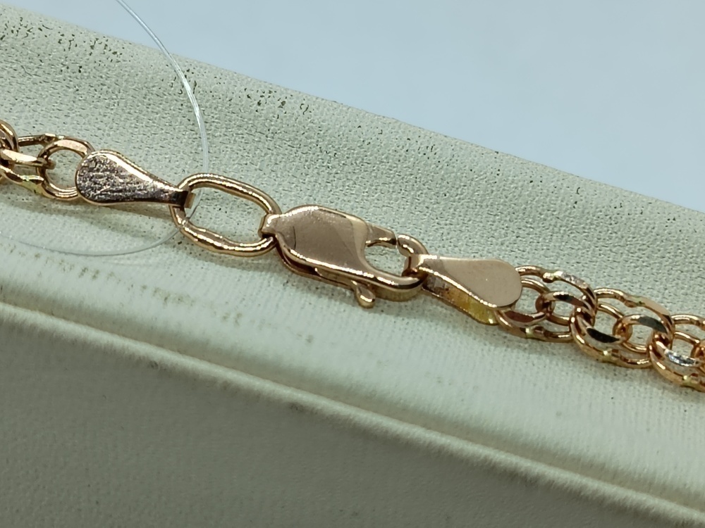 ЦЕПЬ ПОЛНОВЕСНАЯ Бисмарк (Au 585)