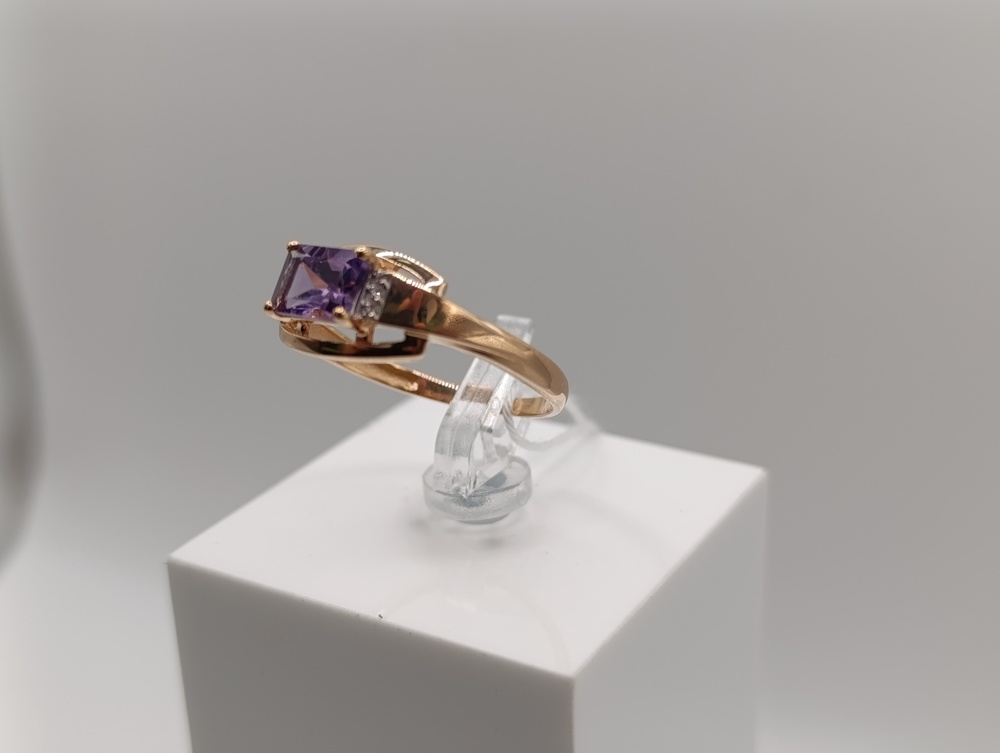 КОЛКМИ585 КОЛЬЦО С КАМНЯМИ (Au 585)