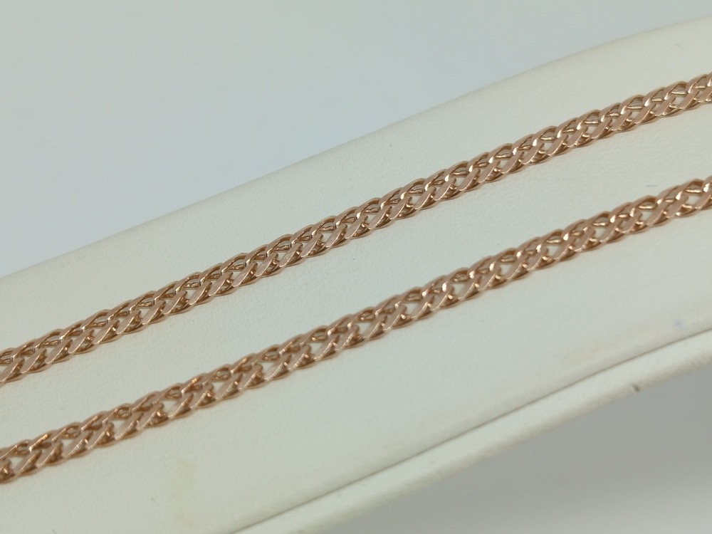 ЦЕПЬ ПОЛНОВЕСНАЯ Ромб двойной (Au 585)