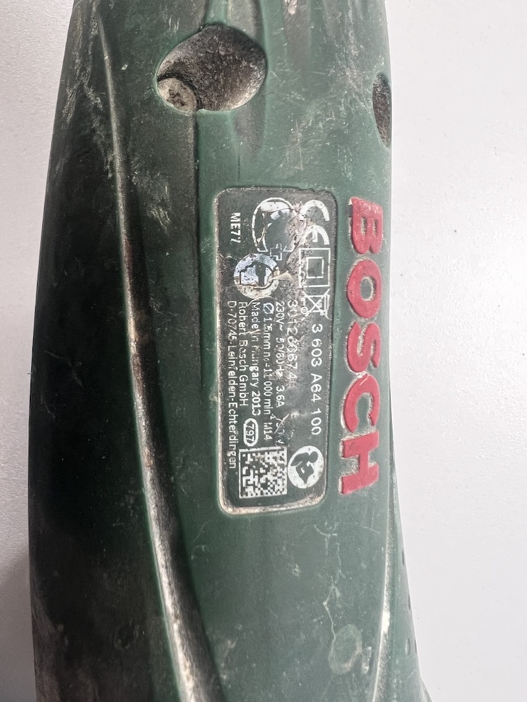 Угловая шлифмашина Bosch PWS 750-125