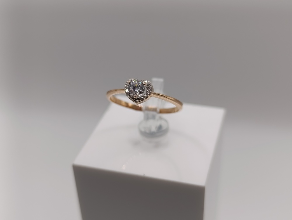 КОЛКМИ585 КОЛЬЦО С КАМНЯМИ (Au 585)