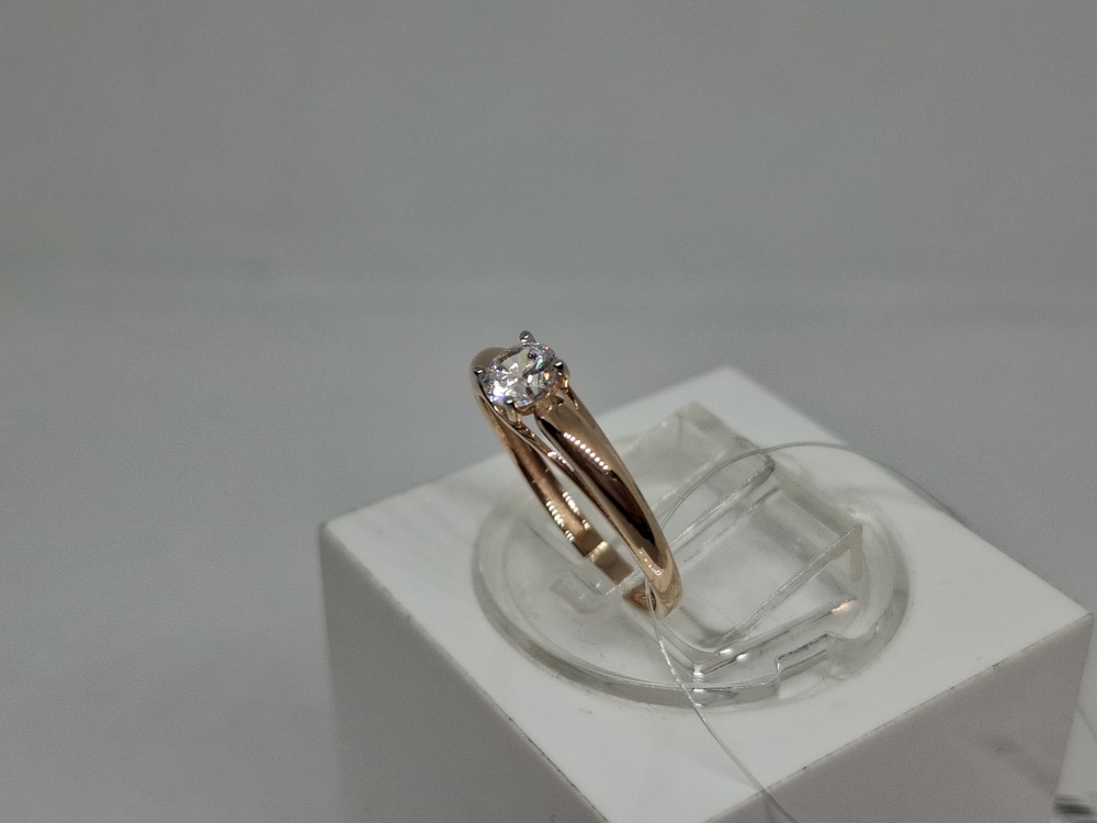 КОЛЬЦО С КАМНЕМ (Au 585)