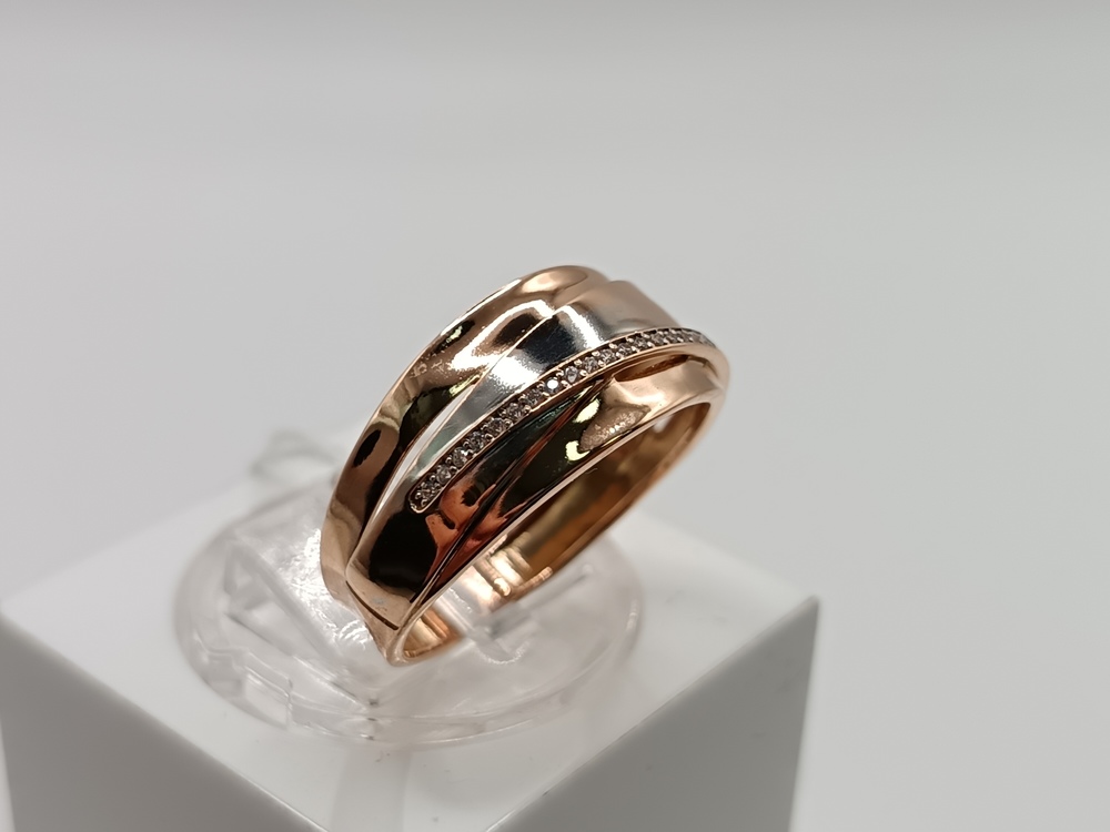 КОЛКМИ585 КОЛЬЦО С КАМНЯМИ (Au 585)