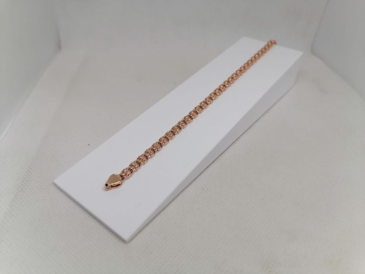 БРАСЛЕТ ПОЛНОВЕСНЫЙ Бисмарк (Au 585)