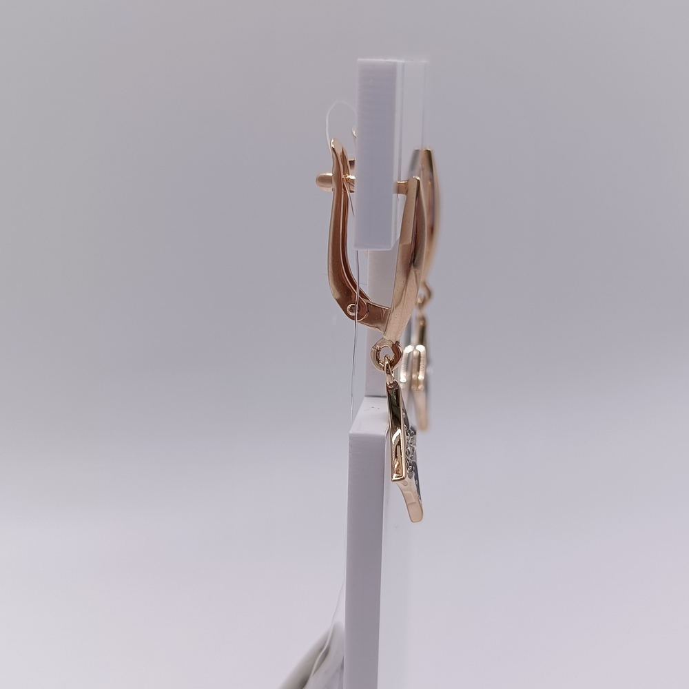 СЕРЬГИ С КАМНЯМИ (Au 585)