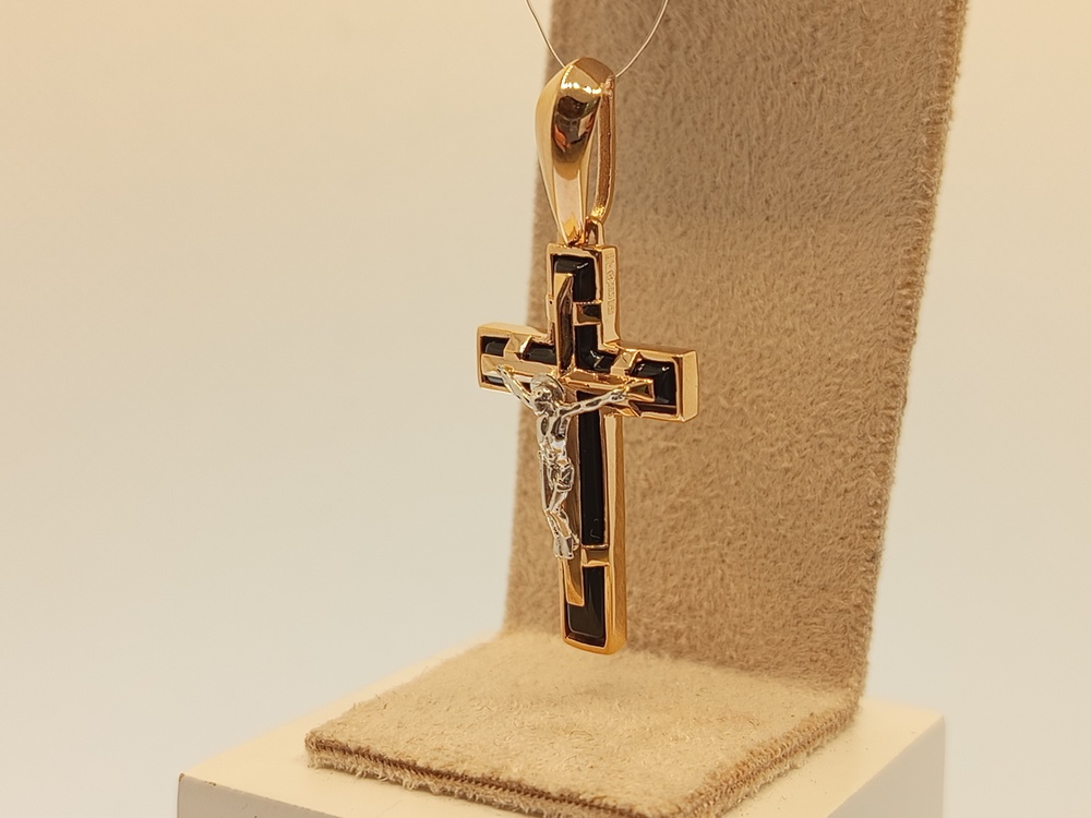 810-00319-10-00-12-00 ПОДВЕСКА КРЕСТ (Au 585)