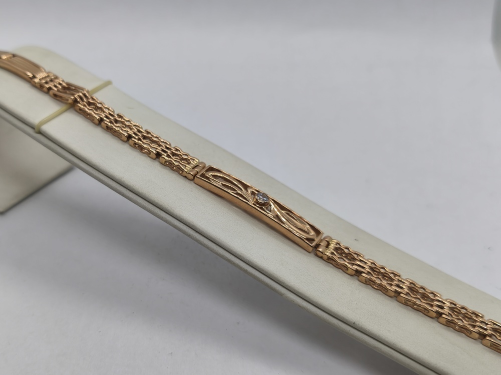 БРАСЛЕТ С КАМНЕМ (Au 583)