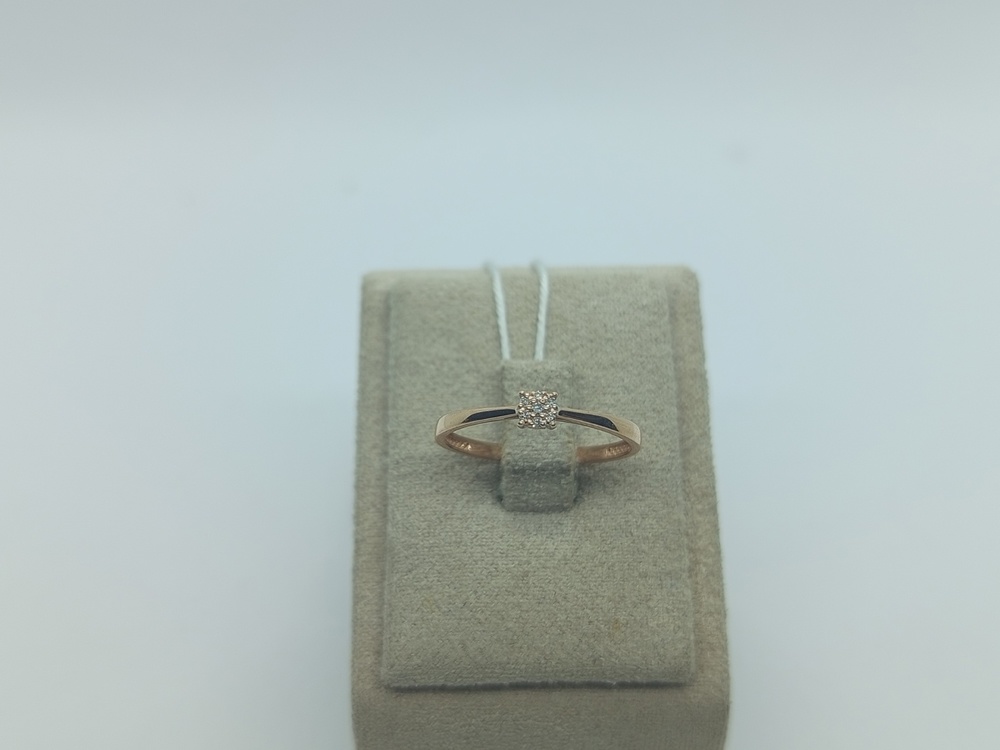 КОЛЬЦО БРИЛЛИАНТ Au 585