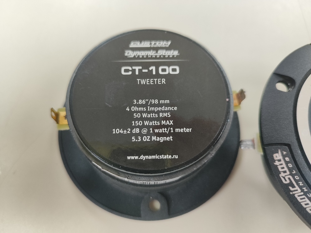 Автоакустика передняя Dynamic State CT-100