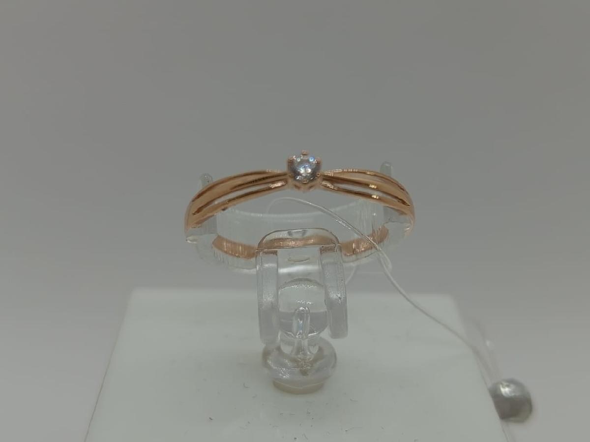 КОЛЬЦО С КАМНЕМ (Au 585)