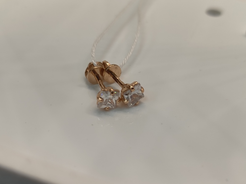 СЕРЬГИ ПУСЕТЫ (Au 585)