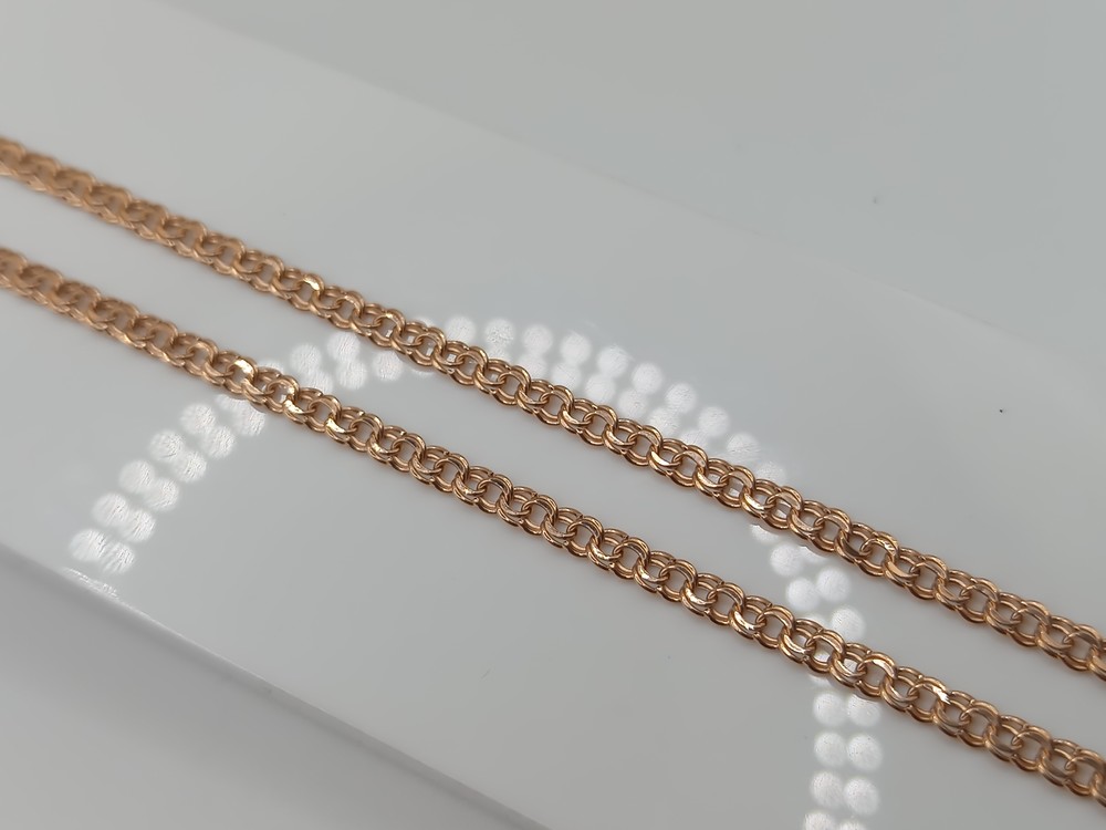 ЦПБС585 ЦЕПЬ ПУСТОТЕЛАЯ Бисмарк (Au 585)