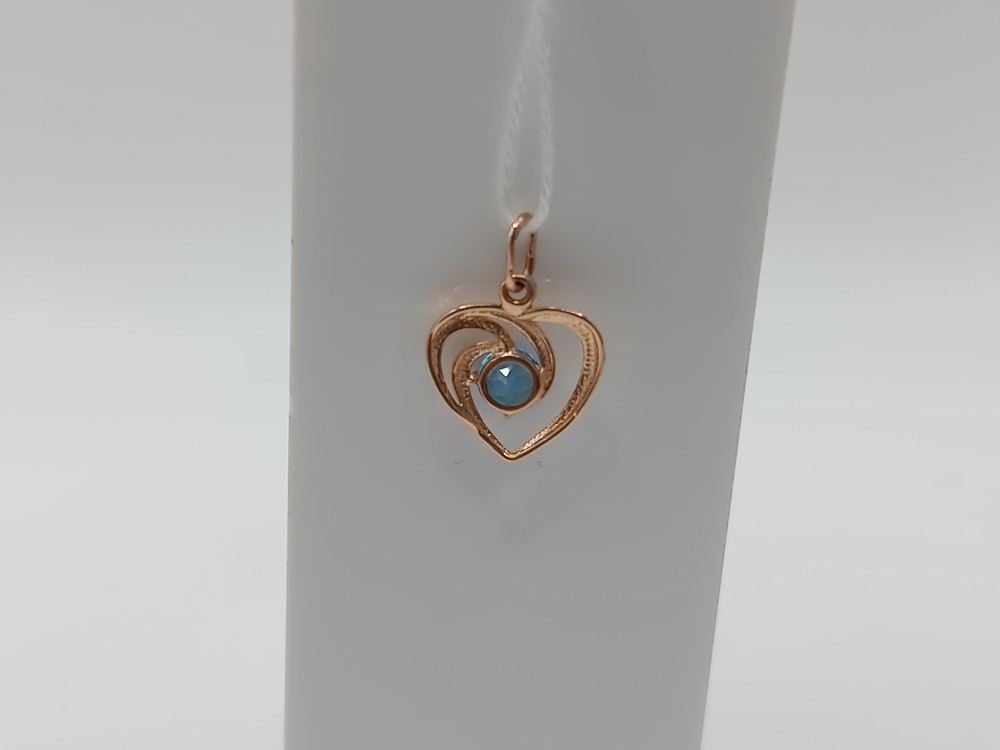 ПОДКМ585 ПОДВЕСКА С КАМНЕМ (Au 585)