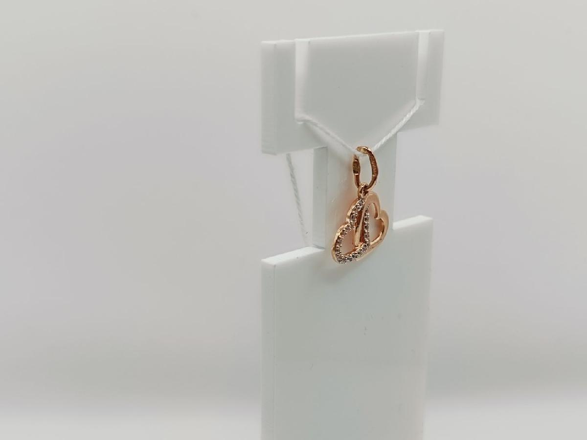 ПОДКМИ585 ПОДВЕСКА С КАМНЯМИ (Au 585)
