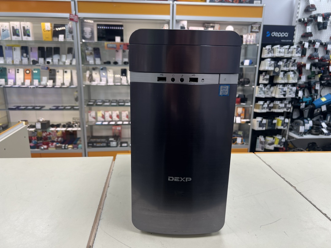 Системный блок DEXP; Core i3-9100F, GeForce GT 710, 8 Гб, 256 Гб, 650 Гб