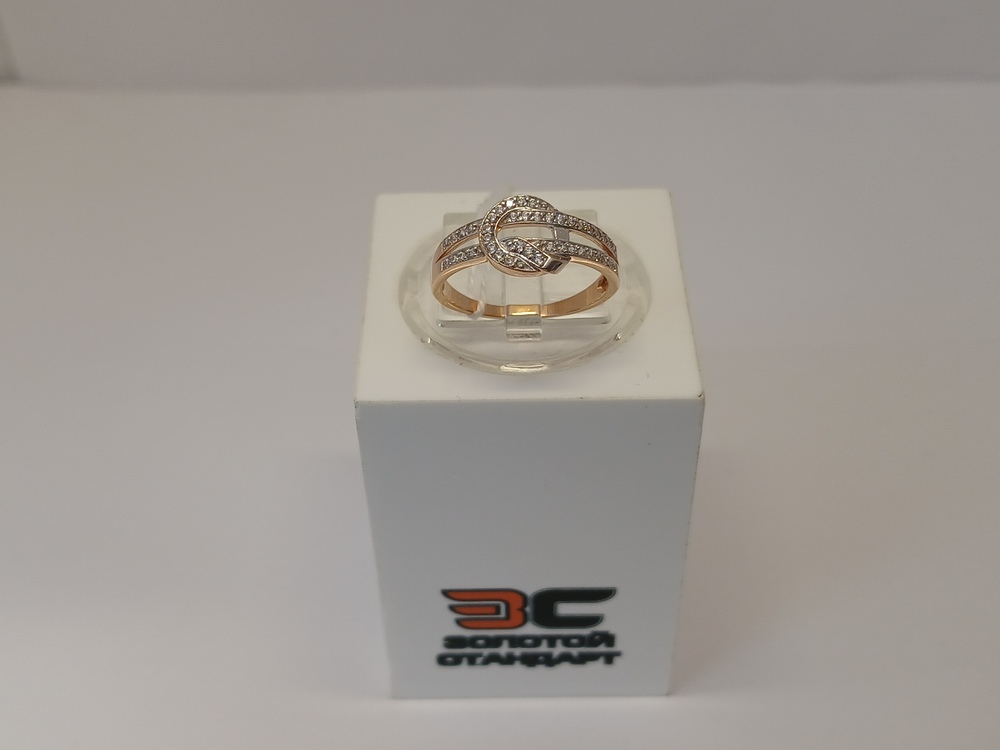 КОЛКМИ585 КОЛЬЦО С КАМНЯМИ (Au 585)