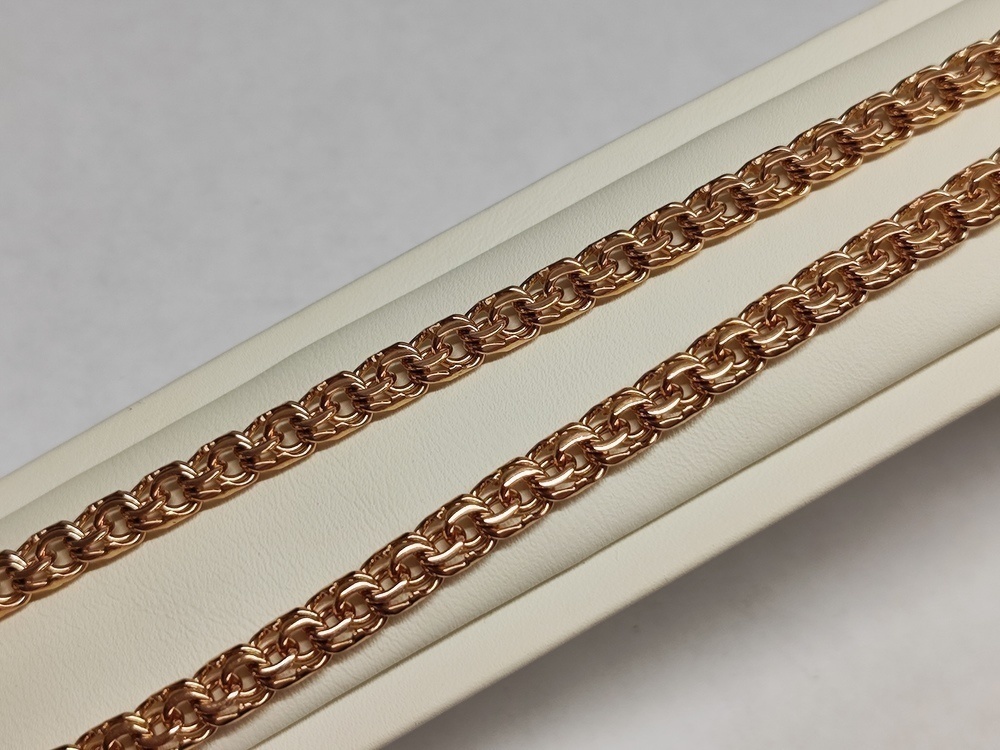 ЦЕПЬ ПОЛНОВЕСНАЯ Бисмарк (Au 585)