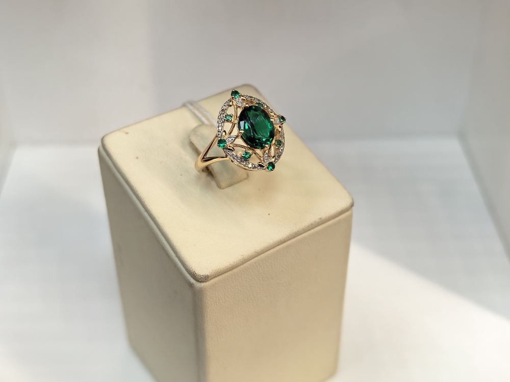 КОЛЬЦО БРИЛЛИАНТ Au 585