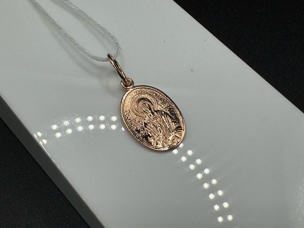 ПОДИБК585 ПОДВЕСКА ИКОНА БЕЗ КАМНЯ (Au 585)