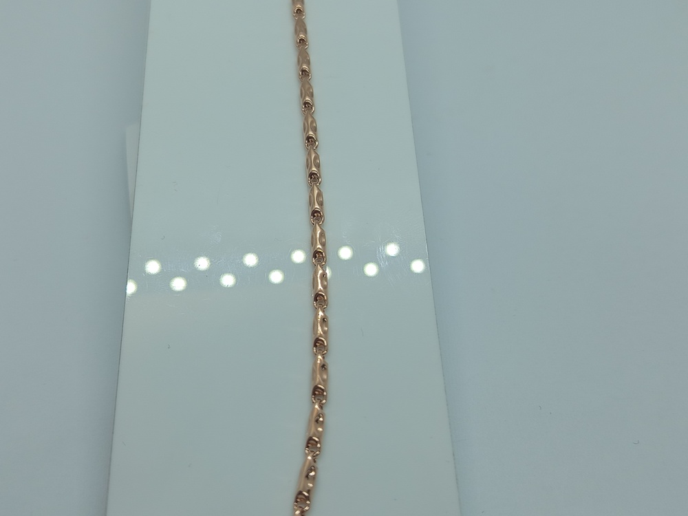 БРАСЛЕТ ПУСТОТЕЛЫЙ Фантазия (Au 585)