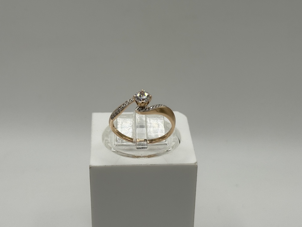 КОЛКМИ585 КОЛЬЦО С КАМНЯМИ (Au 585)