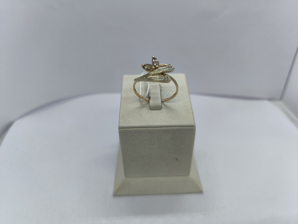 КОЛКМИ585 КОЛЬЦО С КАМНЯМИ (Au 585)