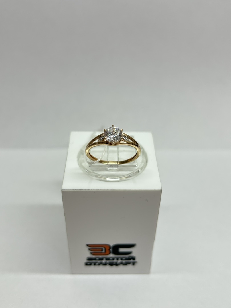 КОЛКМИ585 КОЛЬЦО С КАМНЯМИ (Au 585)