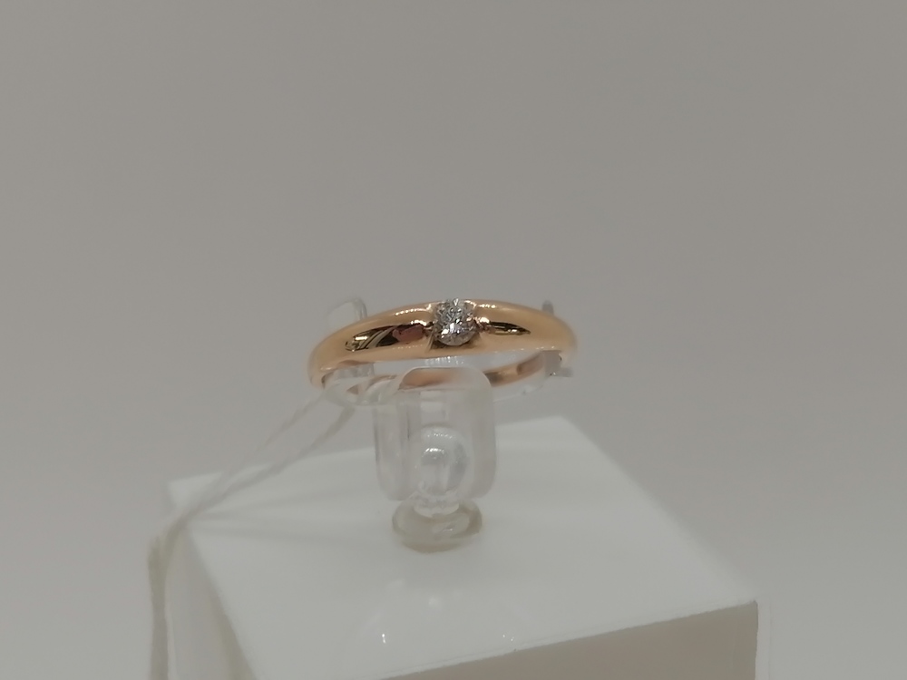 КОЛЬЦО БРИЛЛИАНТ Au 585