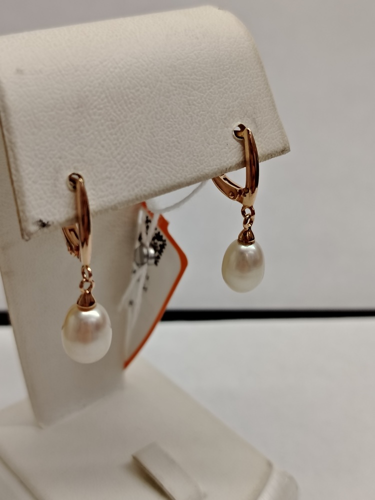 СЕРЬГИ С КАМНЕМ (Au 585)