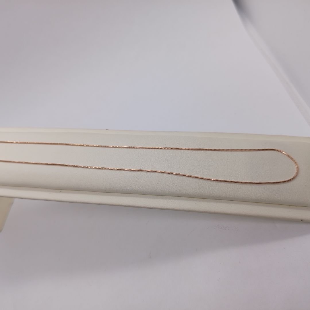 ЦПЖГ585 ЦЕПЬ ПУСТОТЕЛАЯ Жгут(снейк) (Au 585)