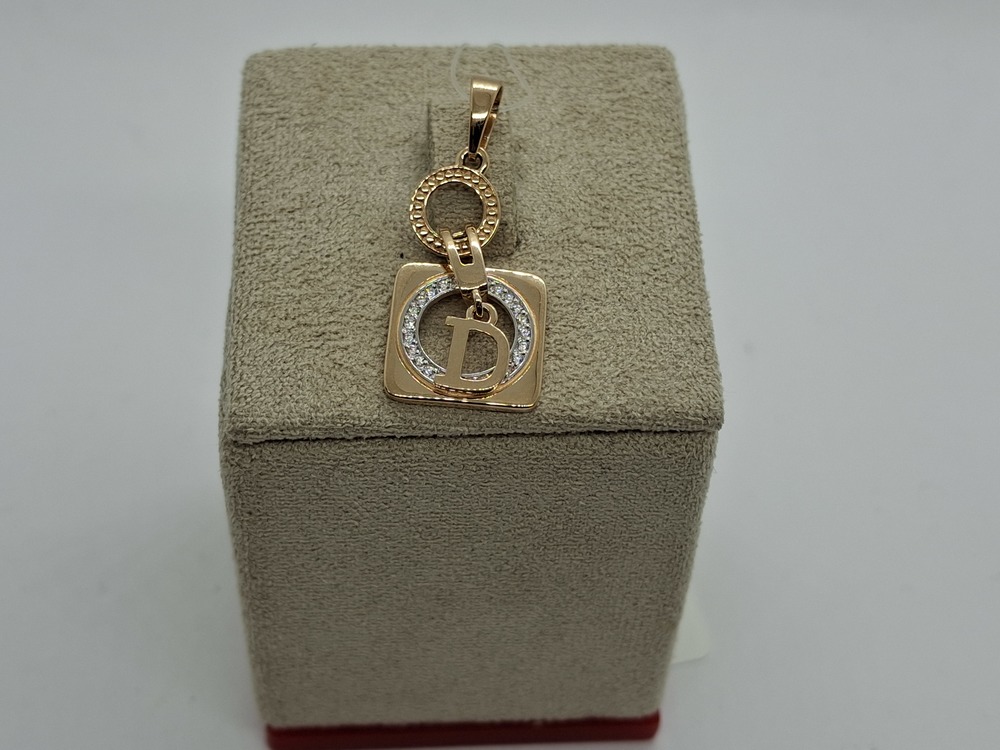 ПОДВЕСКА С КАМНЯМИ (Au 585)