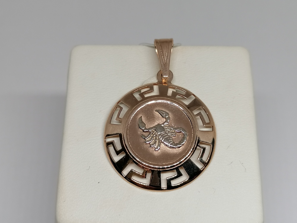 ПОДВЕСКА ЗНАК ЗОДИАКА без камня (Au 585)