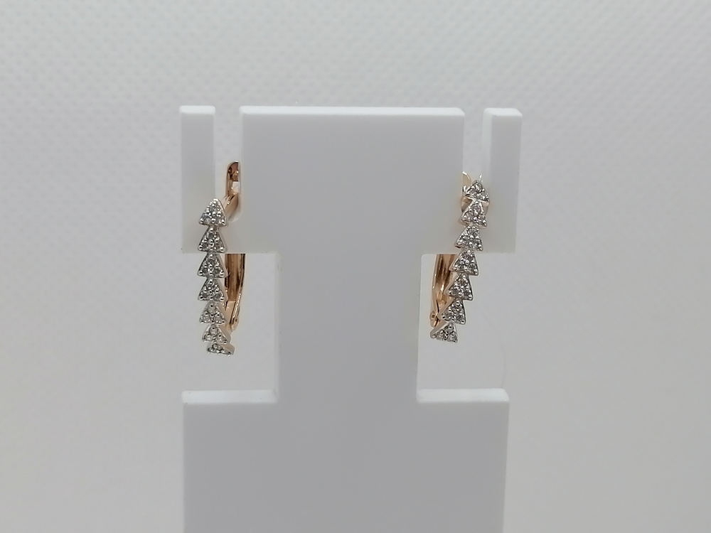 СЕРЬГИ С КАМНЯМИ (Au 585)