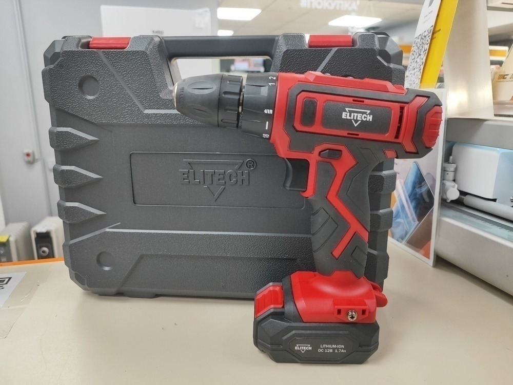 Шуруповерт Elitech ДА 122СЛ