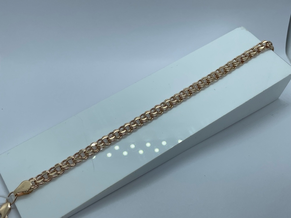 Бисмарк Б100 БРАСЛЕТ ПУСТОТЕЛЫЙ Бисмарк (Au 585)